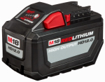 MILWAUKEE ELEC TOOL 48-11-1812 M18, 18 V, Lithium-Ion, High Output, 12.0Ah Battery Pack, Red