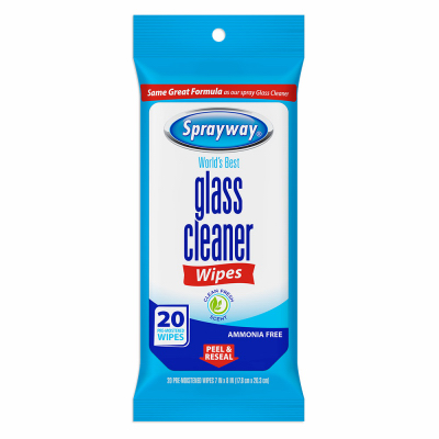 20CT Glass Clean Wipes