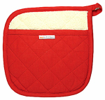 RED Quilted Potholder