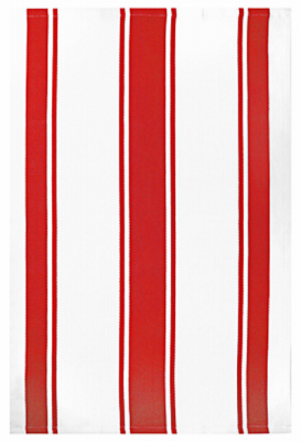 20x30 RED Stripe Towel