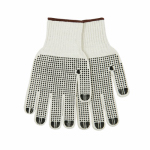 XL PVC Dot Cott Glove