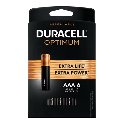 DURA OPT6PK AAA Battery