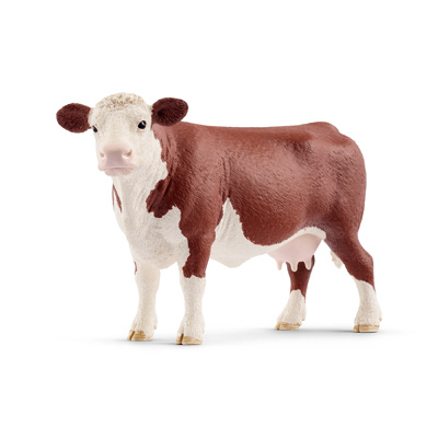 BRN/WHT Hereford Cow