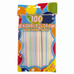 100CT Flex Drink Straws