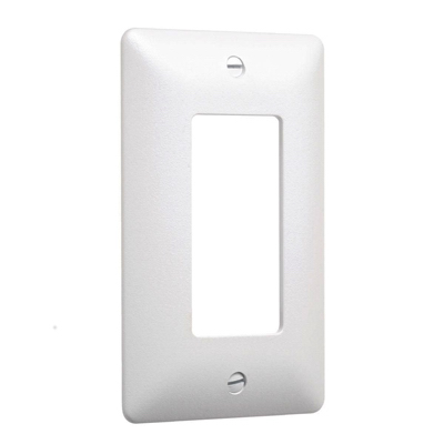 WHT 1G Deco Wall Plate