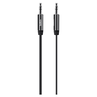 3' BLK Cell Audio Cable
