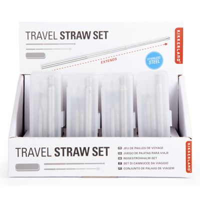 Collaps TRVL Straw Set