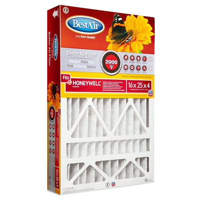 16x25x4 Honeywel Filter