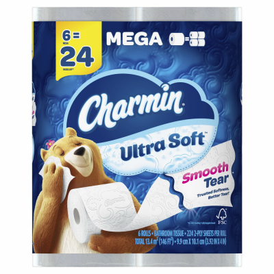 6PK MR Charmin Soft