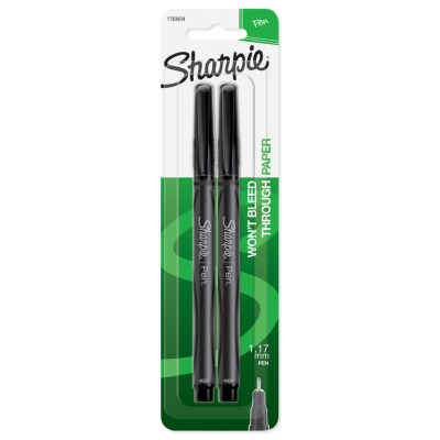 Sharpie 2PK BLK MP Pen