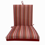RED Stripe ChairCushion