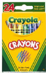 24CT Crayon In Tuck Box