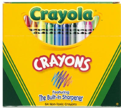64CT Crayon/Sharpener