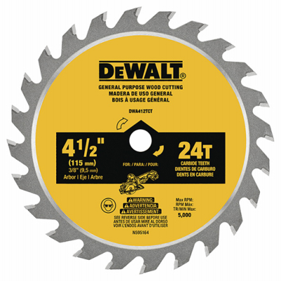 4-1/2" 24T WD Saw Blade