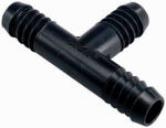 ORBIT IRRIGATION PRODUCTS INC 94350 1/2", High Impact Plastic, Barb Tee, For Use With 1/2"