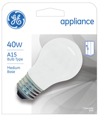 GE 40W Fros Appl Bulb