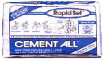 CTS CEMENT MANUFACTURING 120010055 55 LB, Rapid Set Cement All, Bag, Fast Setting High