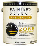 TRUE VALUE MFG COMPANY 1010-GL 1010, Painter's Select Specialty, Gallon, White, Flat Oil Base Zone