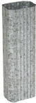 AMERIMAX HOME PRODUCTS 2801400120 2" x 3" x 10', Mill Finish Galvanized Steel Downspout.<br>Made