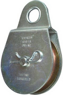3" Fixed Eye Pulley