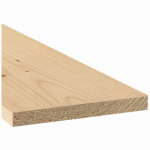 ALEXANDRIA MOULDING INC 0Q1X8-70048C 1" x 8" x 4', Common Board.<br><br><strong>Prop65Warning:</strong><br>This product can expose