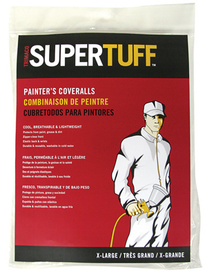 MED WHT Disp Coverall