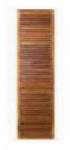 MASONITE CORP 092312536080121R2100 30" x 80", 1-1/8", Pine, Louver Panel Bifold Door.<br>Made in: