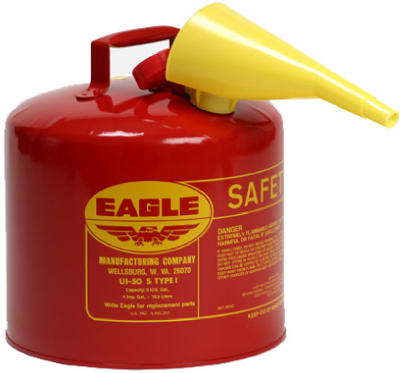 5GAL Safe Gasoline Can