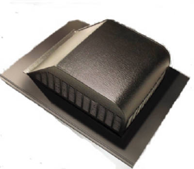 BLK Galv Roof Vent