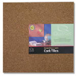 4PK 12x12 LT Cork Tile
