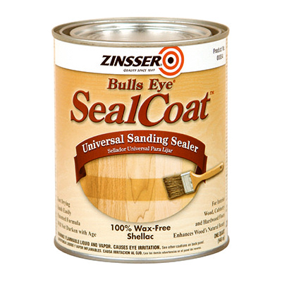 Zinsser QT Sealcoat Wood Sanding Sealer 100 Wax Free Zinsser QT Sealcoat Wood Sanding Sealer 100 Wax Free