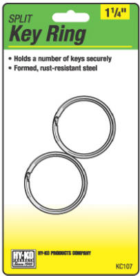 2PK1-1/4"Split Key Ring