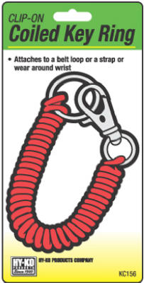 Coiled Key Ring/Clip