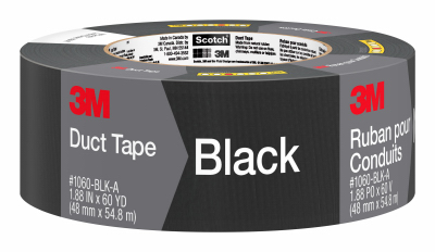 2x60YD BLK Duct Tape