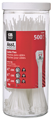 500PC CableTie Canister