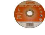 VIRGINIA ABRASIVES CORP 424-59002 4-1/2" x .040" x 7/8", Metal Ultra Thin Cutting Wheel
