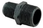 ORBIT IRRIGATION PRODUCTS INC 37217 1/2" Male x 3/4" Male Riser Extension Adapter, Adapts To
