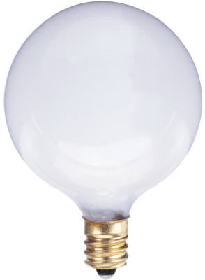 WP2PK25W WHT Globe Bulb