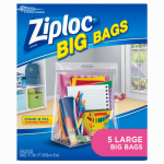 Ziploc 5-Pack Large Big Bags