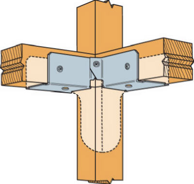 2x Rigid Tie Connector
