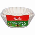 MELITTA 629552 Melitta, 100 Count, White, Coffee Basket Filter, Textured High Quality