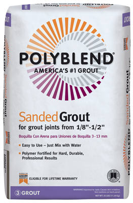 25LB Linen Sanded Grout