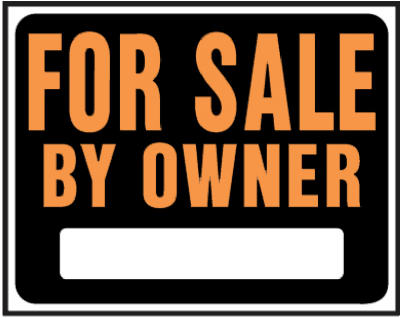 15x19 Sale/Owner Sign