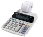 VICTOR TECHNOLOGY LLC EL1801V Large, 12 Digit Fluorescent Display Printing Calculator, Change Calculation Allows