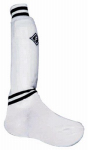 FRANKLIN SPORTS INDUSTRY 5453S5 Sock 'R, Peewee Shin Guard, Machine Washable, Sock Secures Abrasion
