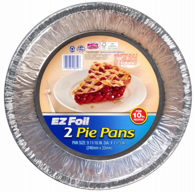 2PK XL Foil Pie Pan