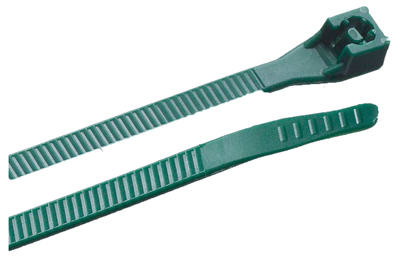 100PK 8" GRN Cable Tie