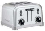 CUISINART CORP CPT-180 Cuisinart, 4 Slice Metal Classic Toaster, Dual Control Panels Make
