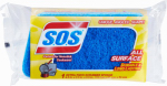 CLOROX COMPANY, THE 91017 S.O.S. All Surface Scrubber Sponge Pads, Used For Non-Stick Cookware.<br>Made