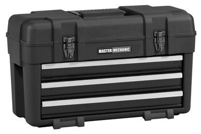 Waterloo Industries Mm23bk Plastic Tool Box Chest 3 Drawers